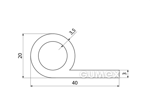 SILIKONPROFILE P-FORM